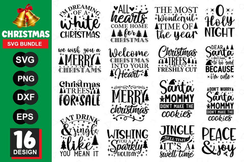 Christmas SVG Bundle.Funny Christmas Shirt, Cut File Cricut, SVG Designangry 