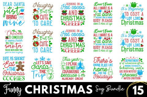Christmas SVG Bundle,Funny Christmas SVG Bundle SVG Regulrcrative 