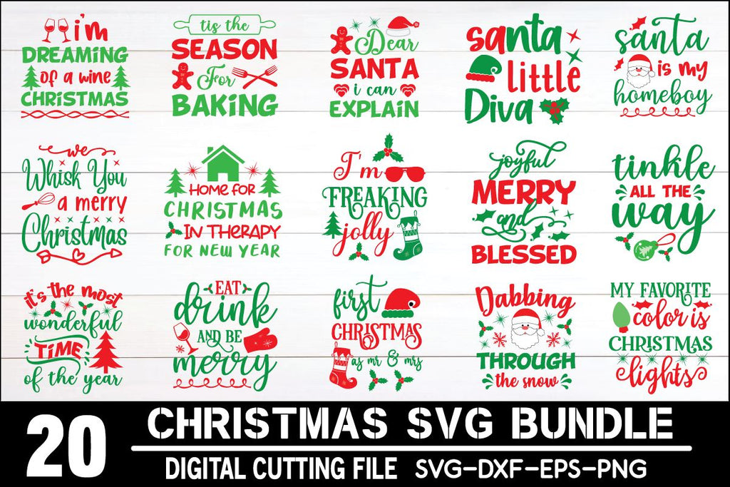 Christmas SVG Bundle,Merry Christmas svg,Christmas Quotes Svg,Funny ...