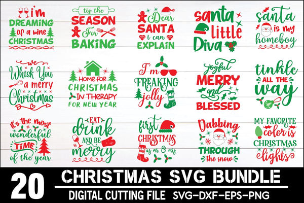 Christmas SVG Bundle,Merry Christmas svg,Christmas Quotes Svg