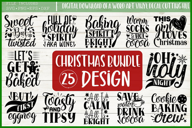Christmas Svg Bundle,SVG Cut File Bundle SVG Designangry 