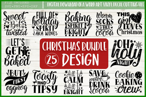 Christmas Svg Bundle,SVG Cut File Bundle SVG Designangry 