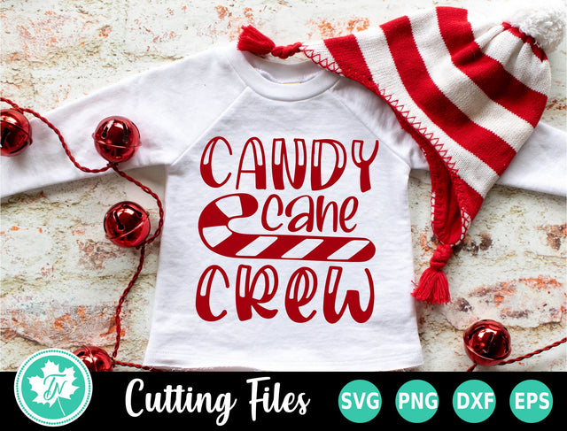 Christmas SVG | Candy Cane Crew SVG TrueNorthImagesCA 