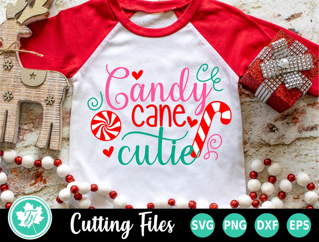 Christmas SVG | Candy Cane Cutie SVG SVG TrueNorthImagesCA 