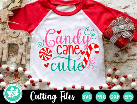Christmas SVG | Candy Cane Cutie SVG SVG TrueNorthImagesCA 
