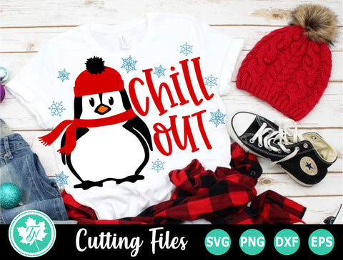 Christmas SVG | Chill Out SVG TrueNorthImagesCA 
