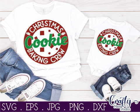 Christmas Svg - Christmas Baking Crew - Christmas Cookies SVG Crafty Mama Studios 