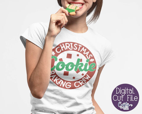 Christmas Svg - Christmas Baking Crew - Christmas Cookies SVG Crafty Mama Studios 
