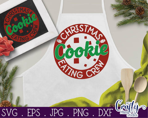 Christmas Svg - Christmas Baking Crew - Christmas Cookies SVG Crafty Mama Studios 