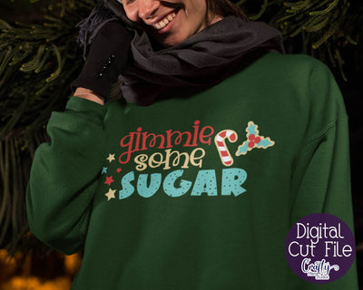 Christmas Svg - Christmas Cookies - Baking Svg - Gimmie Some Sugar SVG SVG Crafty Mama Studios 