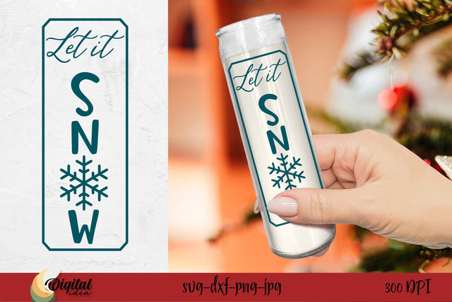 Christmas SVG. Christmas Dollar Tree Candle. Christmas Candle SVG SVG Evgenyia Guschina 