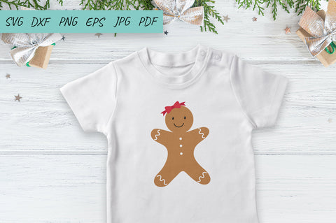 Christmas Svg, Christmas Gingerbread Man Cut Files SVG Irina Ostapenko 