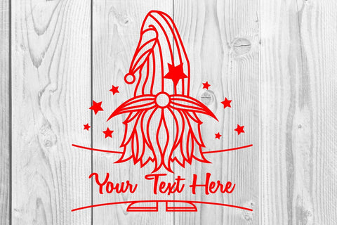 Christmas svg Christmas gnome svg files monogram SVG dadan_pm 