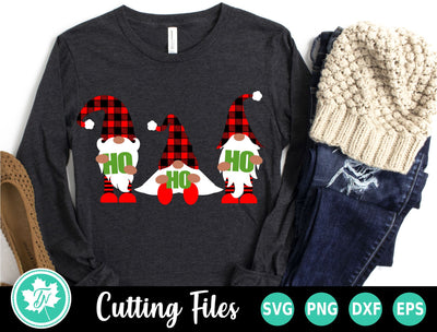 Christmas SVG | Christmas Gnome SVG | Ho Ho Ho SVG TrueNorthImagesCA 