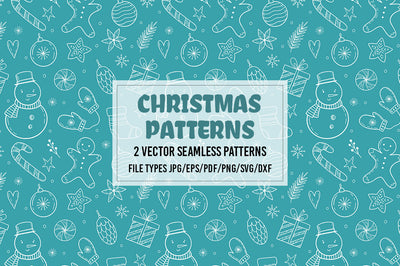 Christmas Svg | Christmas pattern Svg | Christmas Background SVG Irina Ostapenko 