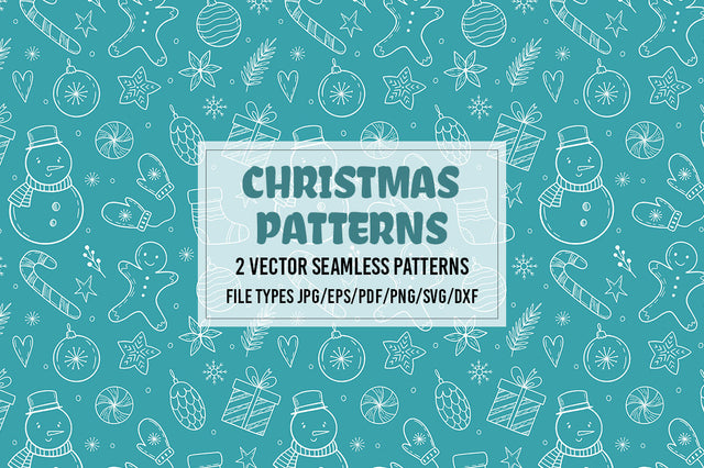 Christmas Svg | Christmas pattern Svg | Christmas Background SVG Irina Ostapenko 