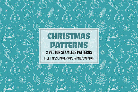 Christmas Svg | Christmas pattern Svg | Christmas Background SVG Irina Ostapenko 