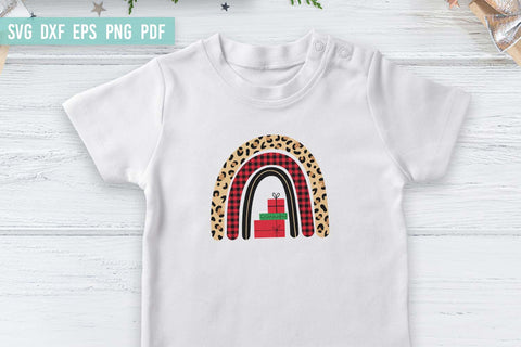 Christmas SVG | Christmas Rainbow SVG | Leopard Buffalo Plaid SVG Irina Ostapenko 