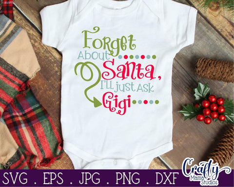 Christmas Svg - Christmas Svg Bundle - Santa Svg - Grandma Svg - Grandma Claus SVG Crafty Mama Studios 