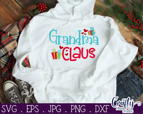 Christmas Svg - Christmas Svg Bundle - Santa Svg - Grandma Svg - Grandma Claus SVG Crafty Mama Studios 
