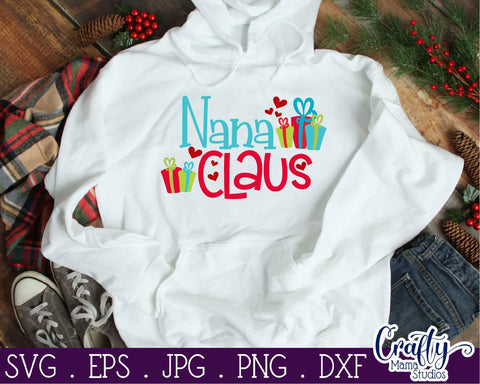 Christmas Svg - Christmas Svg Bundle - Santa Svg - Grandma Svg - Grandma Claus SVG Crafty Mama Studios 
