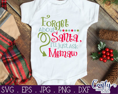 Christmas Svg - Christmas Svg Bundle - Santa Svg - Grandma Svg - Grandma Claus SVG Crafty Mama Studios 