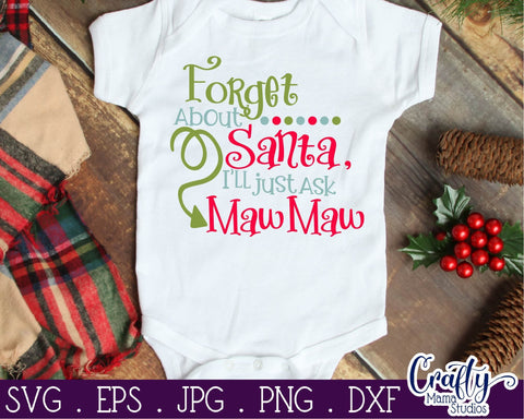 Christmas Svg - Christmas Svg Bundle - Santa Svg - Grandma Svg - Grandma Claus SVG Crafty Mama Studios 