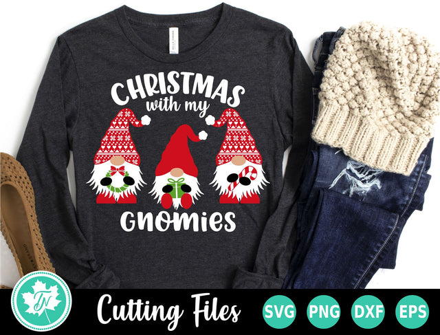 Christmas SVG | Christmas with my Gnomies SVG TrueNorthImagesCA 