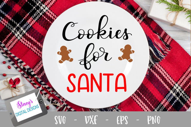 Christmas SVG - Cookies for Santa SVG SVG Stacy's Digital Designs 