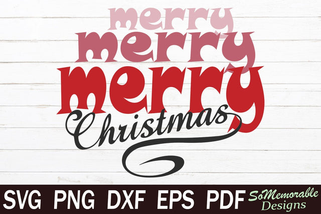 Christmas SVG cut file, Christmas svg design SVG SoMemorableDesigns 