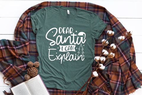 Christmas SVG, Dear Santa I Can Explain SVG CraftLabSVG 