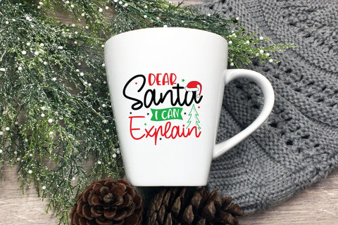 Christmas SVG, Dear Santa I Can Explain SVG CraftLabSVG 