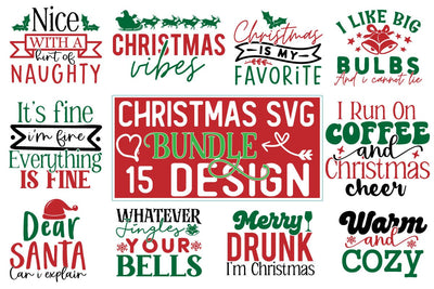 Christmas SVG Design Bundle SVG CraftingStudio 