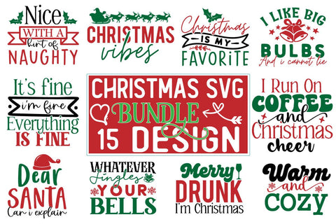 Christmas SVG Design Bundle SVG CraftingStudio 