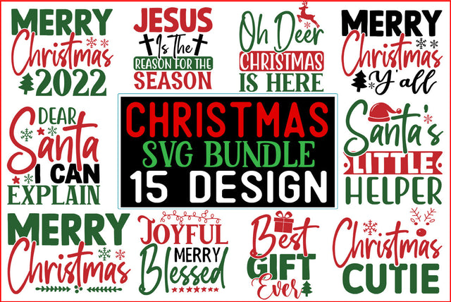 Christmas SVG Design bundle SVG CraftingStudio 