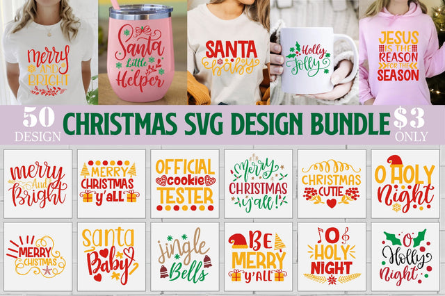 Christmas Svg Design Bundle SVG Creativeart88 