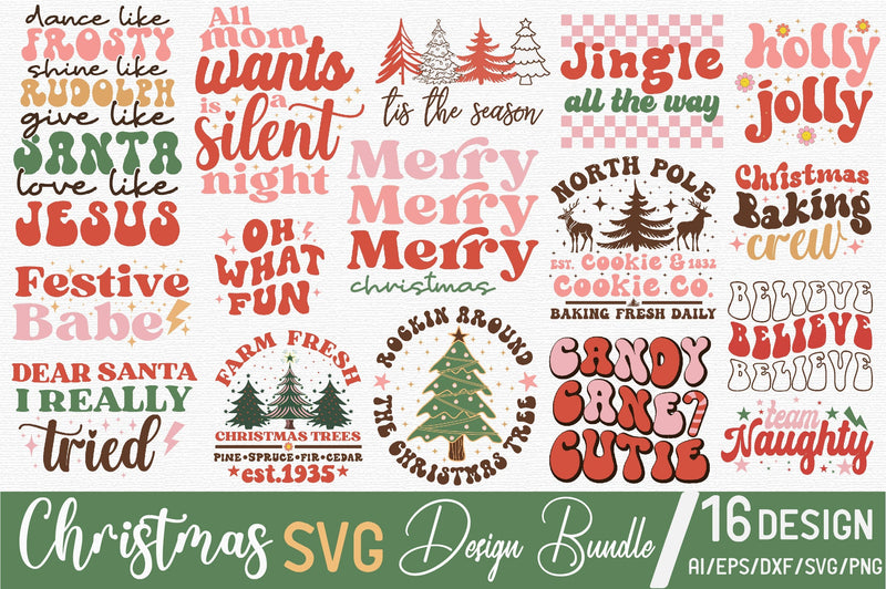 Christmas SVG Design Bundle SVG designartist 