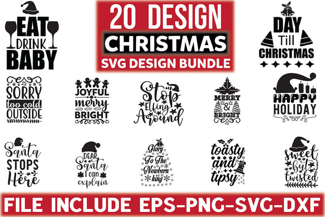 Christmas Svg Design Bundle SVG Rupkotha 
