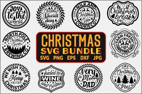 Christmas Svg Design Bundle SVG SVGArt 