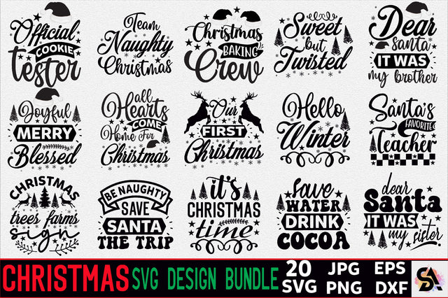 Christmas svg Design Bundle SVG SVGArt 