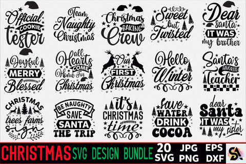 Christmas svg Design Bundle SVG SVGArt 