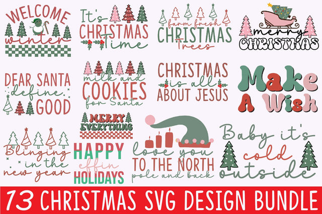 Christmas SVG Design Bundle SVG SVGista 