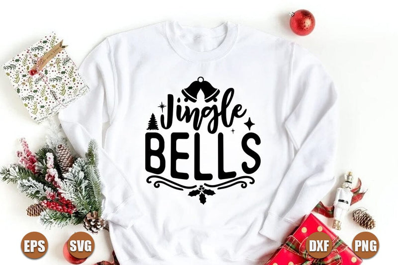 Christmas SVG Design, Jingle Bells SVG FiveStarCrafting 