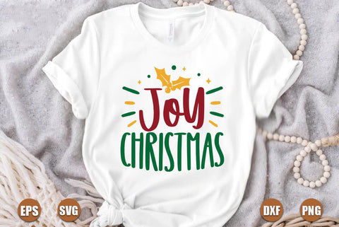 Christmas SVG Design, Joy Christmas SVG FiveStarCrafting 