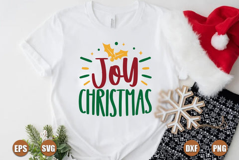 Christmas SVG Design, Joy Christmas SVG FiveStarCrafting 