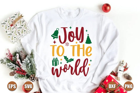 Christmas SVG Design, Joy to the world SVG FiveStarCrafting 