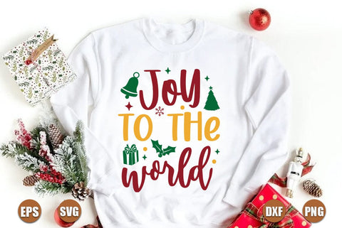 Christmas SVG Design, Joy to the world SVG FiveStarCrafting 