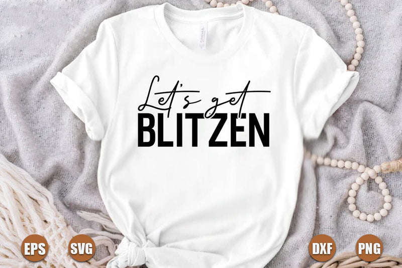 Christmas SVG Design, Lets get blitzen SVG FiveStarCrafting 