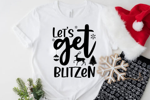 Christmas SVG Design, Lets get blitzen SVG FiveStarCrafting 
