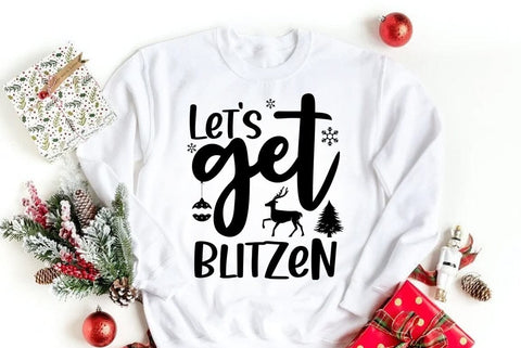 Christmas SVG Design, Lets get blitzen SVG FiveStarCrafting 